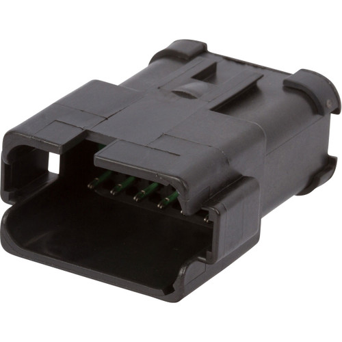 Conector Deutsch DT 12 contactos macho NEGRO