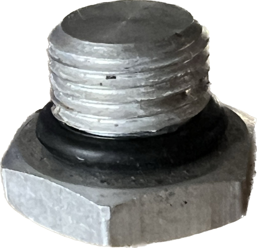 Tapón M16 Aluminio con junta tórica