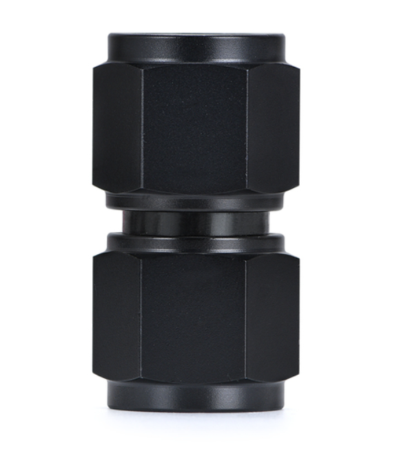 AN10 hembra -> AN10 hembra Adaptador NEGRO