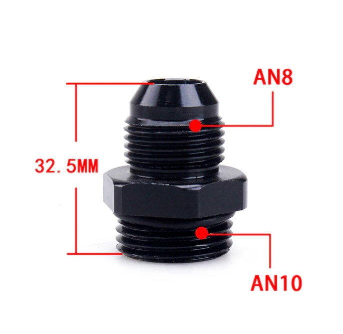 AN10 tapón ciego NEGRO