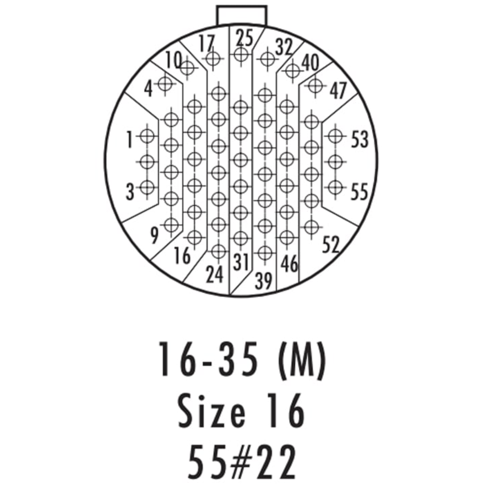 Conector Deutsch AS616-35SA