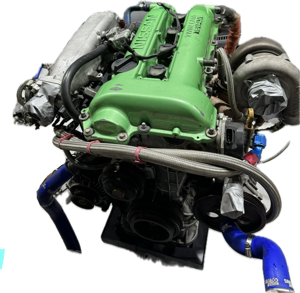 Motor SR20DET Forjado COMPLETO + Centralita LINKECU + Cableado motor , entrega inmediata