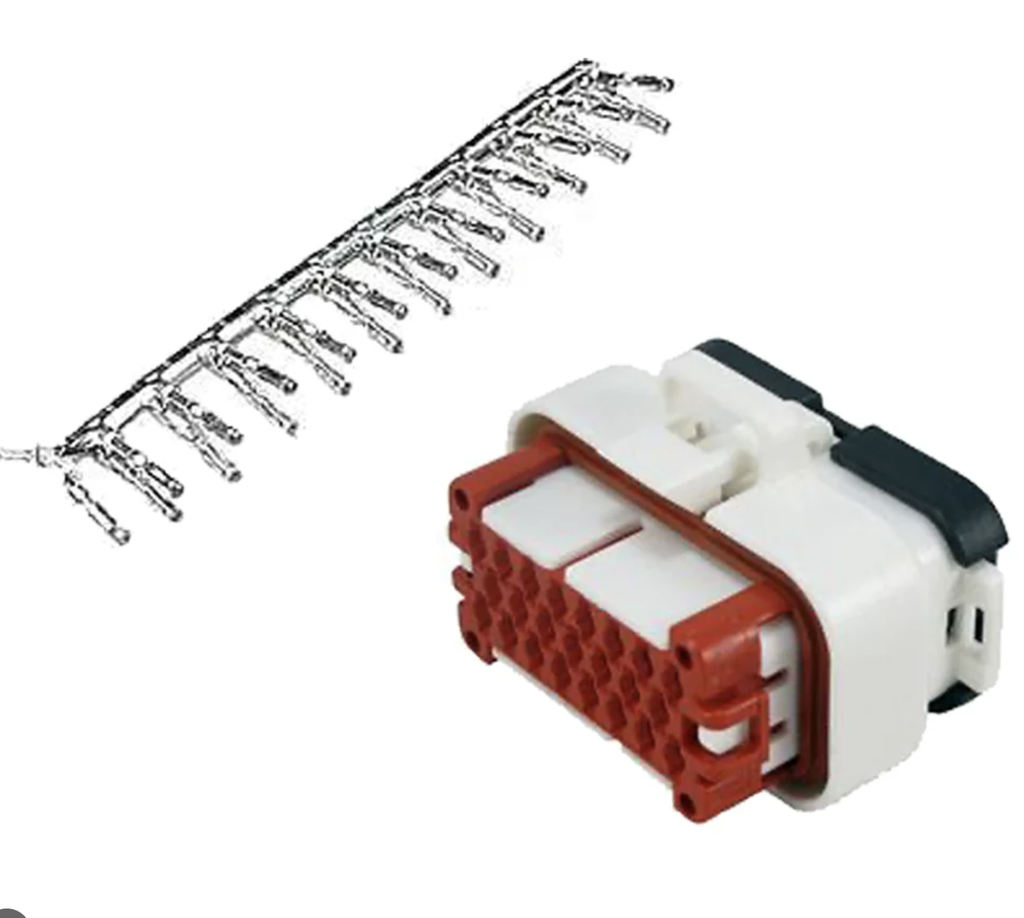 Conector TE 23 PIN Dash AIM para Crimpar