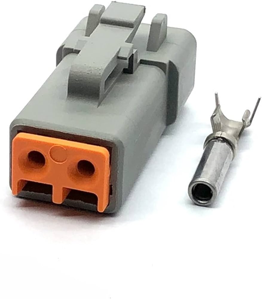 Conector Deutsch DTP 2 contactos hembra