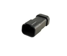 [DT04M-B] Conector Deutsch DT 4 contactos macho NEGRO