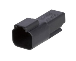 [DT02M-B] Conector Deutsch DT 2 contactos macho NEGRO