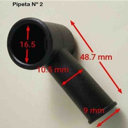 [C75-964] Pipa protectora de Goma n2