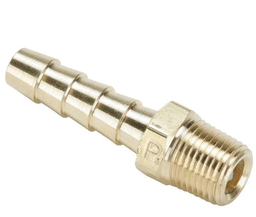 [B37-980] 1/8 NPT a Espiga 6mm OD Niquel